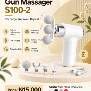 Portable Fascial Gun Massager